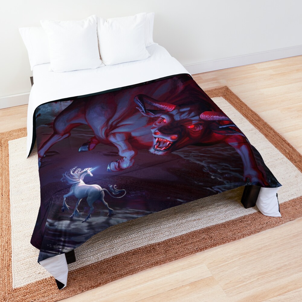 The Last Unicorn Comforter