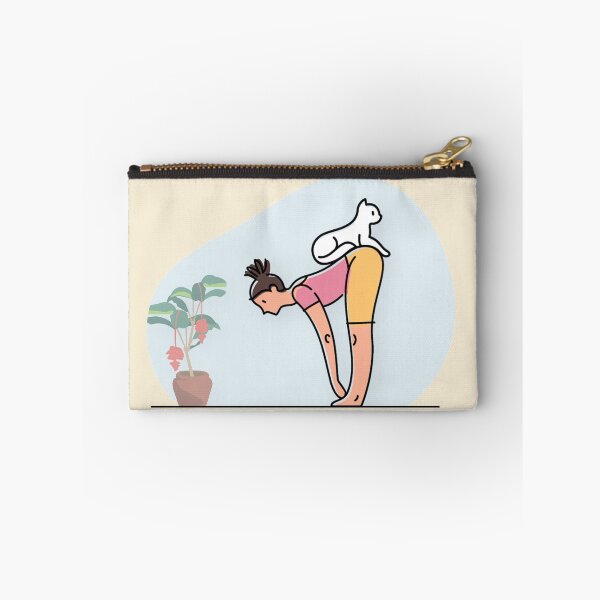 Item preview, YOGA WITH CAT Forward bending designed and sold by Trio's Stuff.