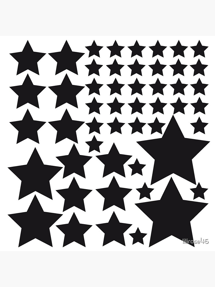 quot star black flag quot Poster for Sale by lilirose46 Redbubble