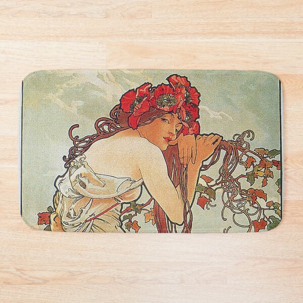 Item preview, Summer - Alphonse Mucha - 1896 designed and sold by CJET.