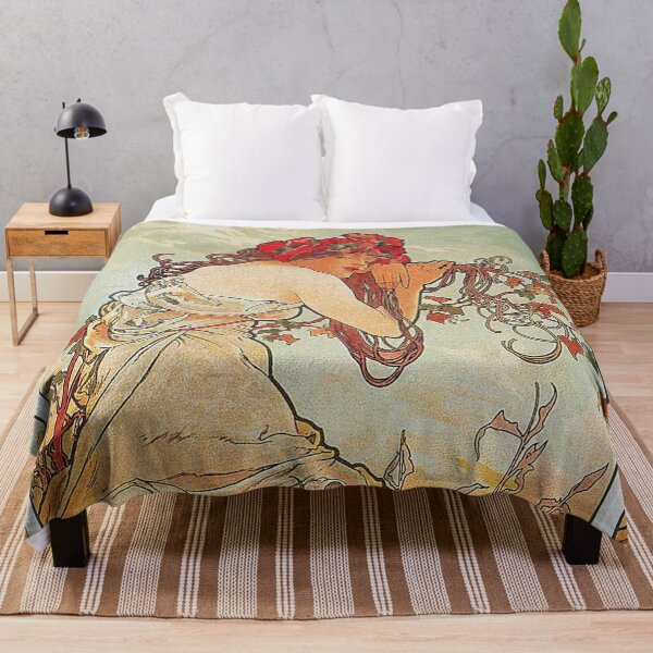 Item preview, Summer - Alphonse Mucha - 1896 designed and sold by CJET.