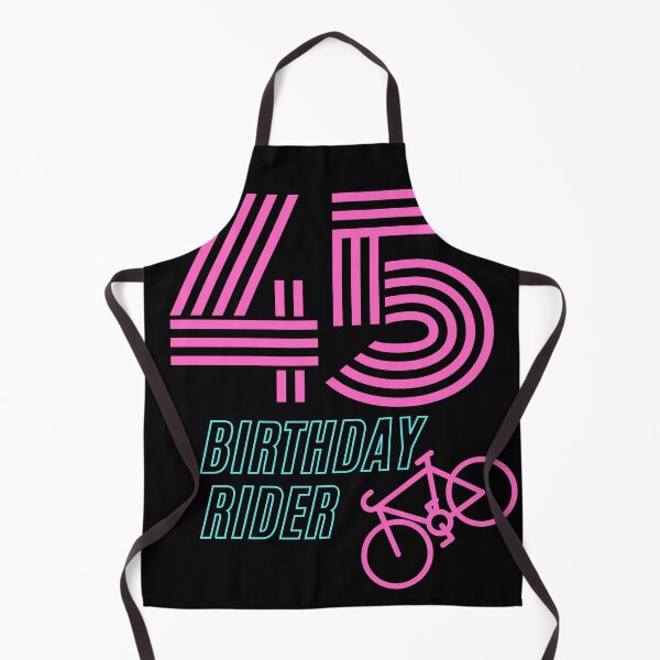 Item preview, 45th birthday rider bike cycling gravel road designed and sold by shopbikeshirt.