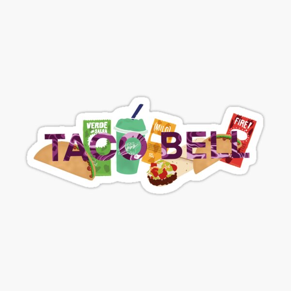 Item preview, Taco Bell sticker  designed and sold by Jayden Saito.