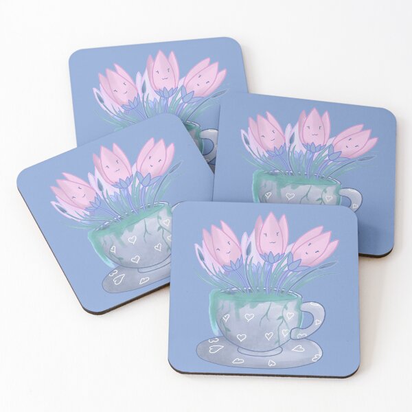 Artikelvorschau, Blumenbecher Aufkleber entworfen und verkauft von Comfy-Creations.