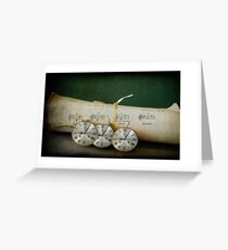 Time stood still Greeting Card