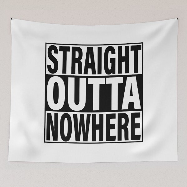 Item preview, straight outta nowhere designed and sold by danyc88.