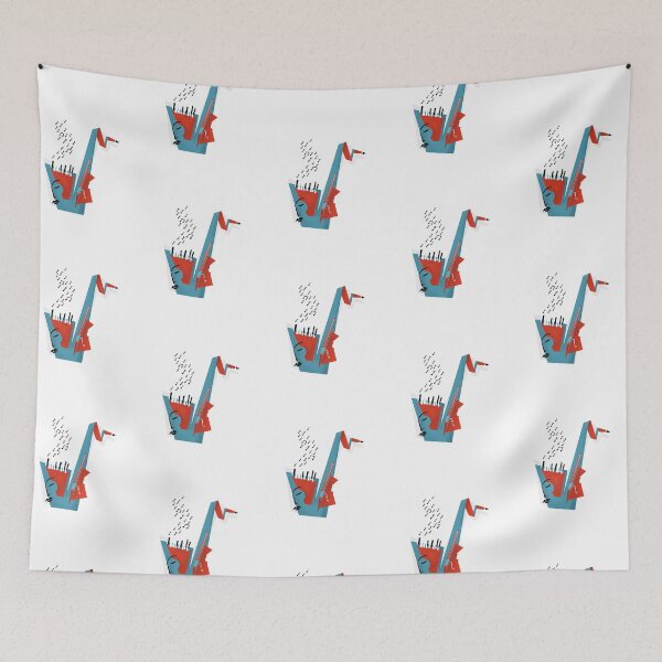 Item preview, Abstract Musical Multi Colour Alphabet Letter J Typographic Artwork designed and sold by MakiMak.