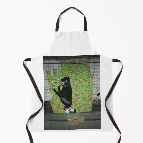 Item preview, Banksy Gorilla With Roller designed and sold by ManwithaCamera.