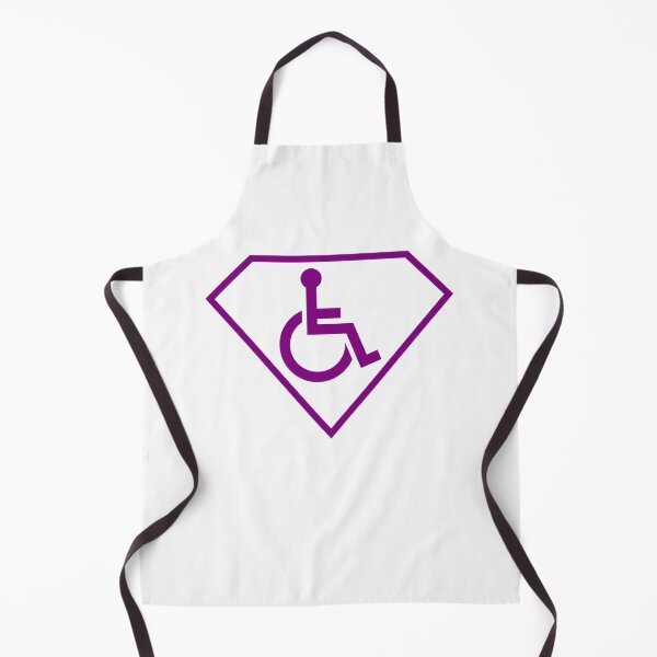 Item preview, Super Wheelchair purple designed and sold by Lence Printing.