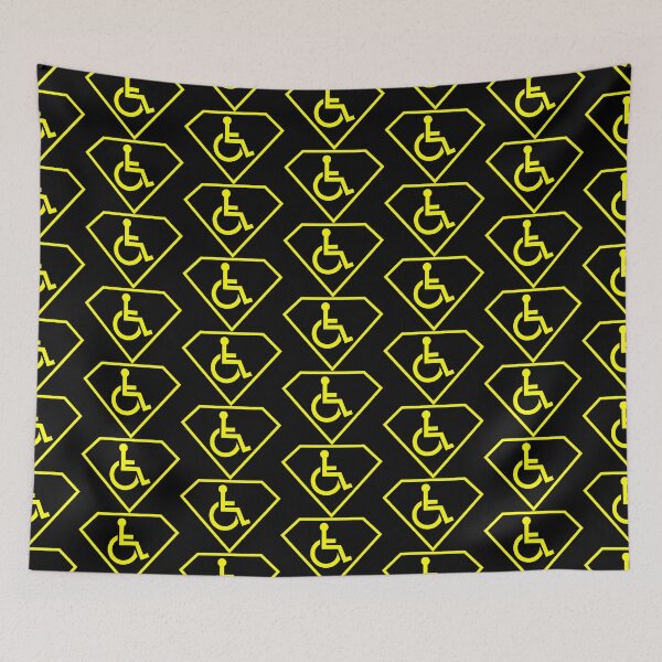 Item preview, Super Wheelchair yellow designed and sold by Lence Printing.
