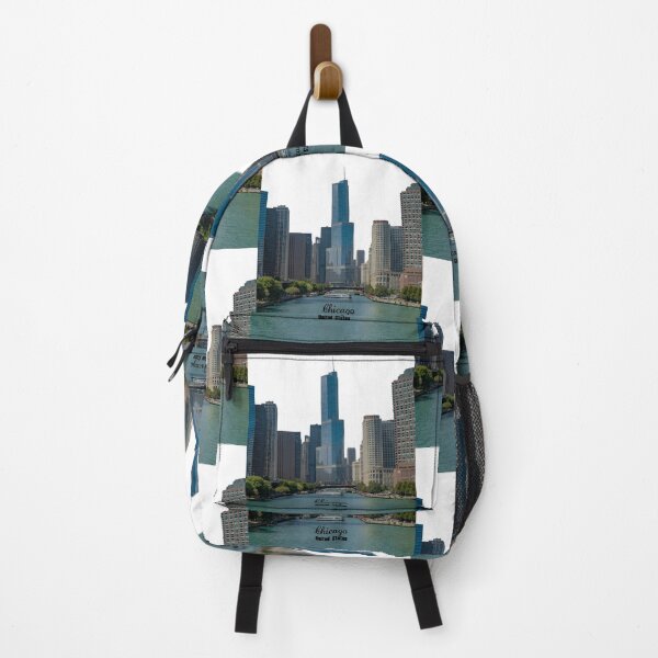 Item preview, Chicago, Illinois, US - Chicago Skyline & Chicago River designed and sold by leemcnut.