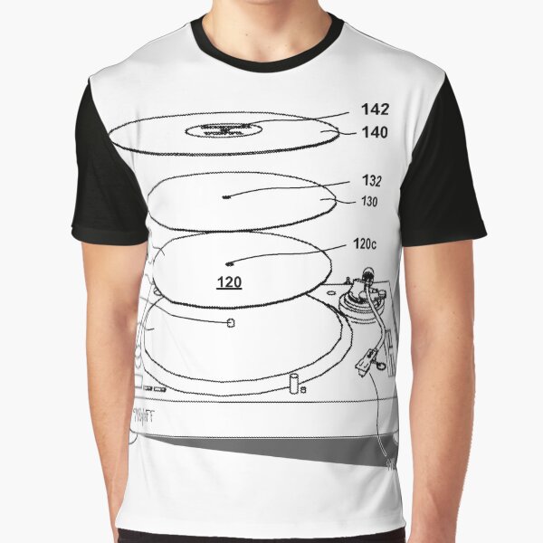 Vinyl Casts a Shadow Graphic T-Shirt