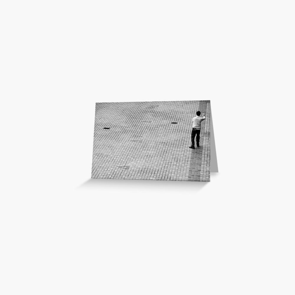 Geometry of tai chi - Hong Kong Greeting Card