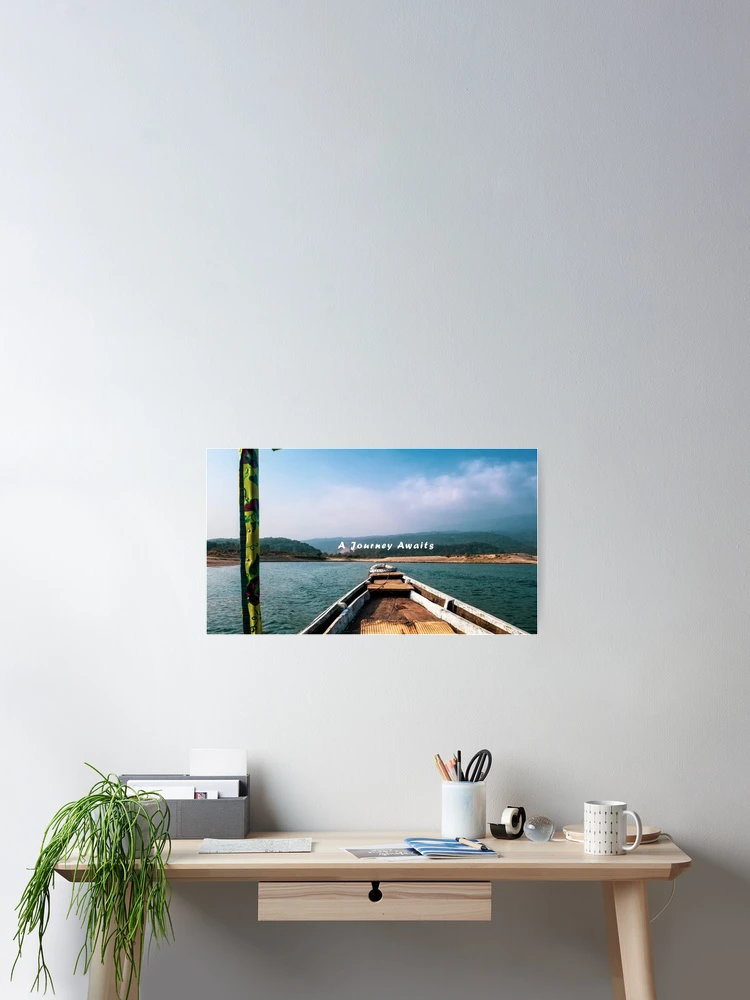 Thumbnail 2 of 3, Poster, Boat Ride designed and sold by Oceanwaves-06.