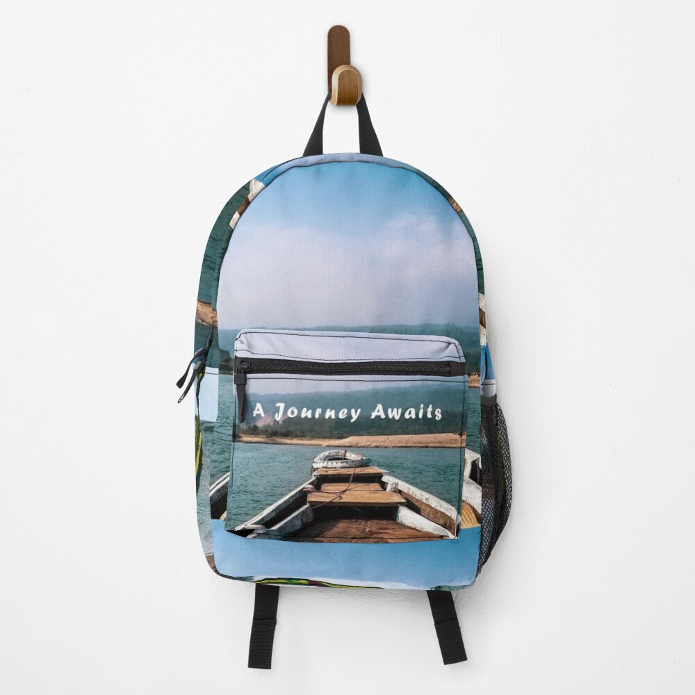 Item preview, Backpack designed and sold by Oceanwaves-06.
