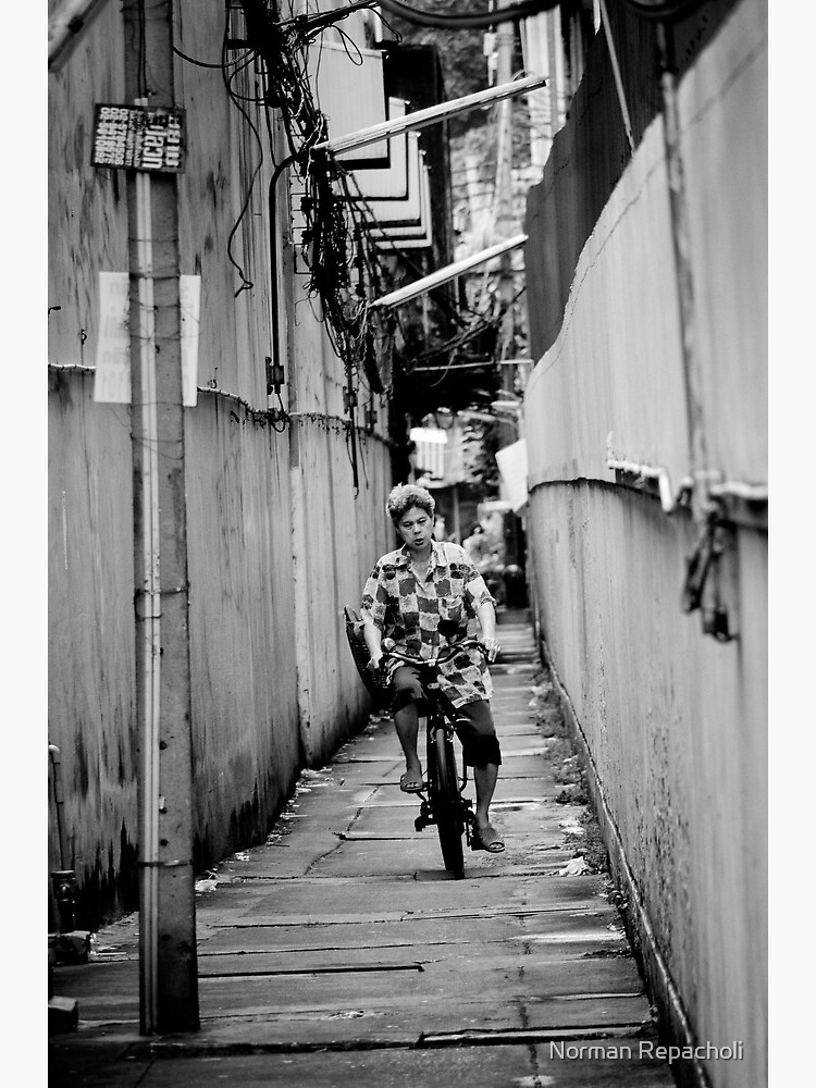 Bicycle Errands, Bangkok, Thailand by keystone