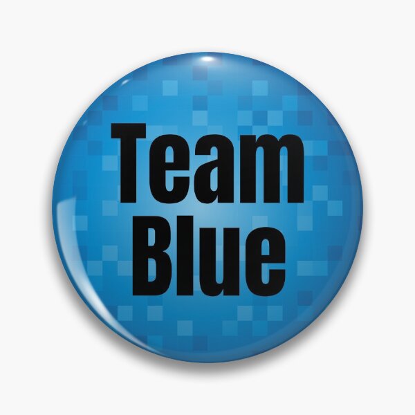 Item preview, Team Colours - Blue designed and sold by pixelinga.