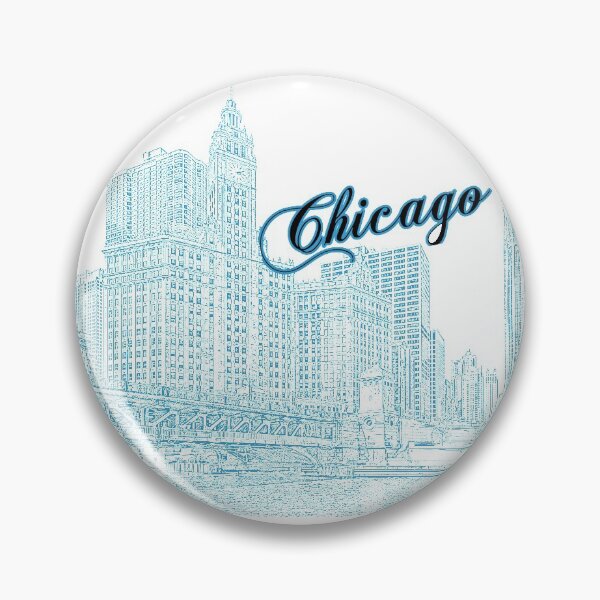 Item preview, Chicago, Illinois, US - Chicago Skyline & Chicago River   designed and sold by leemcnut.