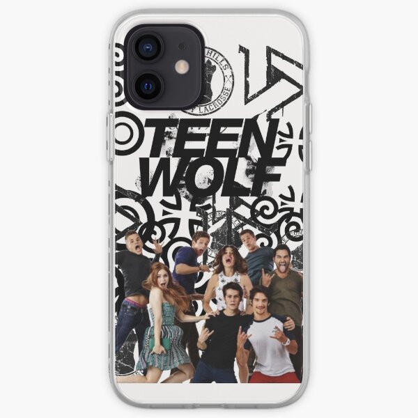 Teen Wolf Cast et symboles Coque souple iPhone