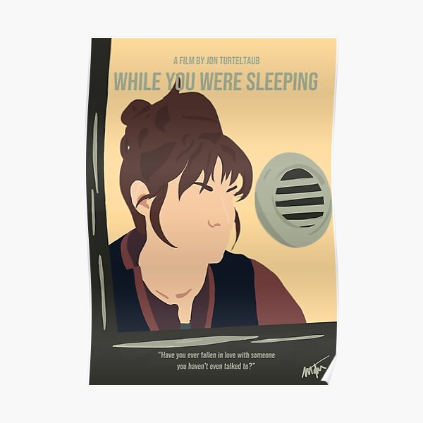 while you were sleeping poster