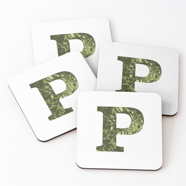 Item preview, a alphabet letter P monogram designed and sold by patternsplus.