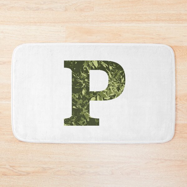 Item preview, a alphabet letter P monogram designed and sold by patternsplus.