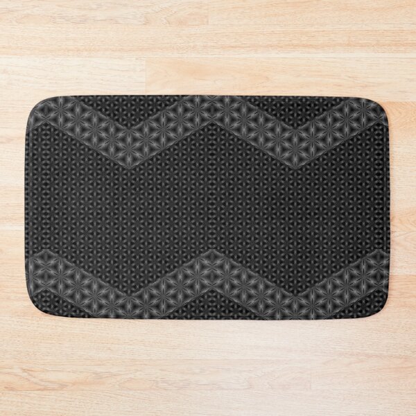 Item preview, Black and grey bandana style pattern  designed and sold by wild.geranium.design.