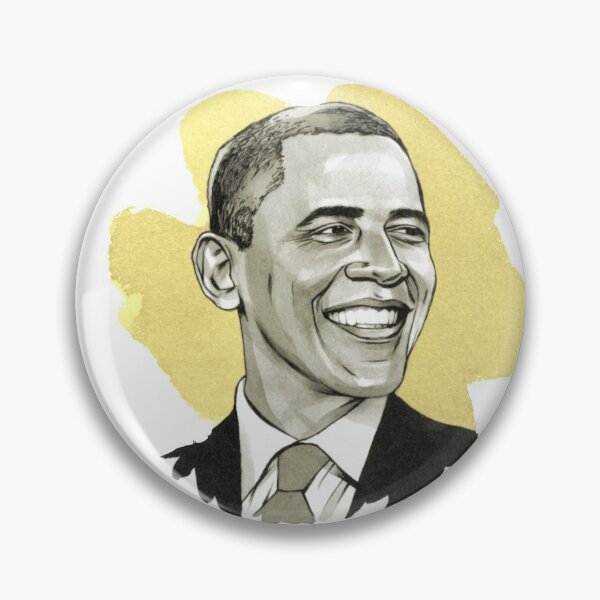 Item preview, Obama Illustration designed and sold by RobShop.