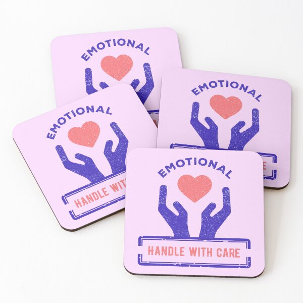 Item preview, Emotional - Handle with care - Fragile heart Pattern designed and sold by Mindy Bubble.