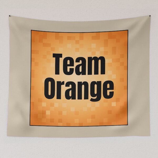Item preview, Team Colours - Orange designed and sold by pixelinga.