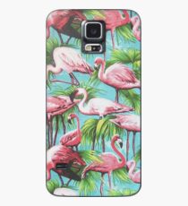 Flamingos Hülle & Klebefolie für Samsung Galaxy