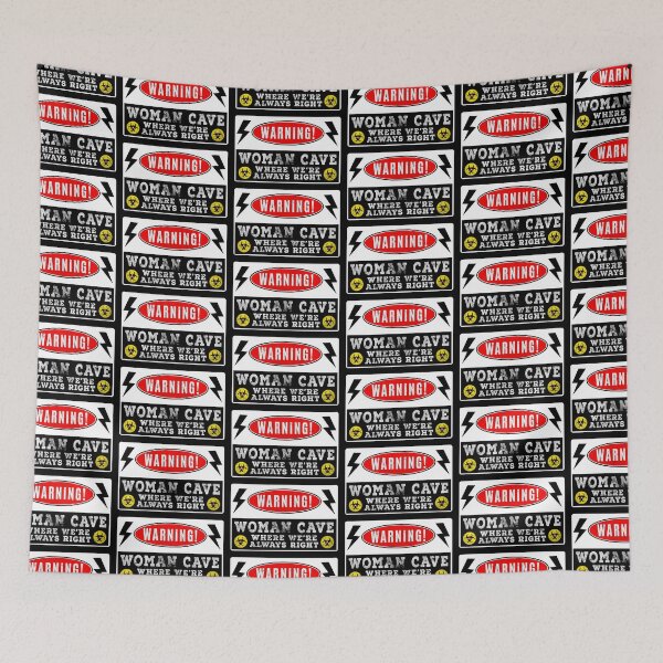 Item preview, Woman Cave Always Right designed and sold by Hameegaa.
