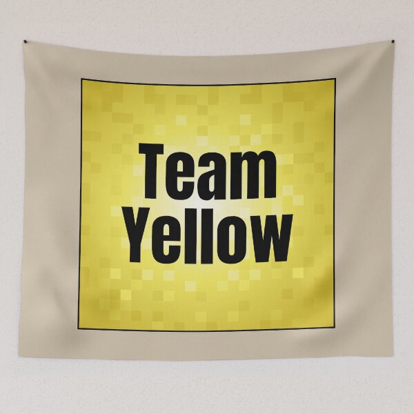 Item preview, Team Colours - Yellow designed and sold by pixelinga.