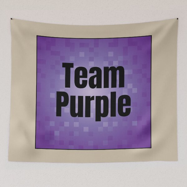 Item preview, Team Colours - Purple designed and sold by pixelinga.