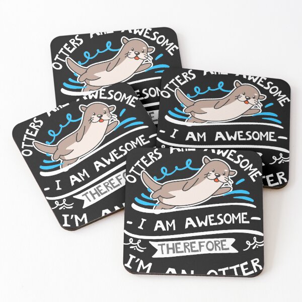 Item preview, Hilarious Otters Are Awesome Gift design 4 Otter Fans design graphic designed and sold by Lisbob.
