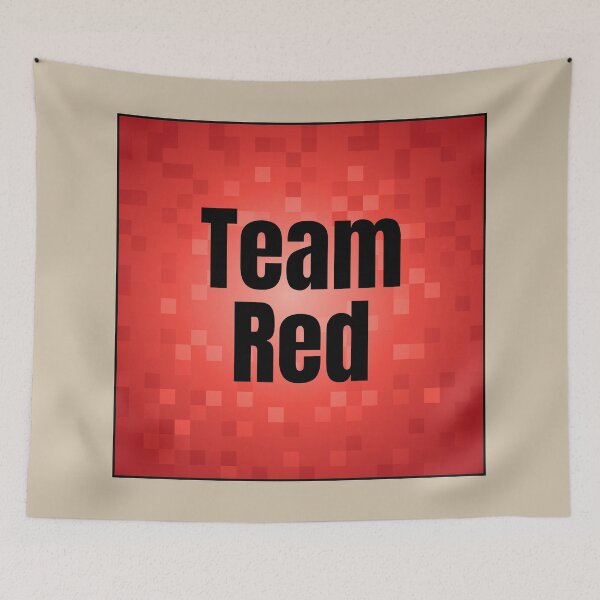 Item preview, Team Colours - Red designed and sold by pixelinga.