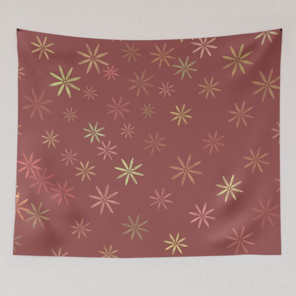 Item preview, Flower print - burnt orange designed and sold by jpresar.