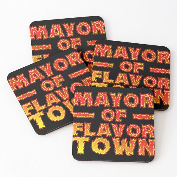 Item preview, design for Mayor of Flavor Town print designed and sold by Lisbob.