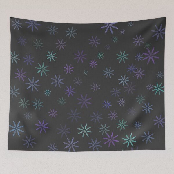 Item preview, Flower print - black designed and sold by jpresar.