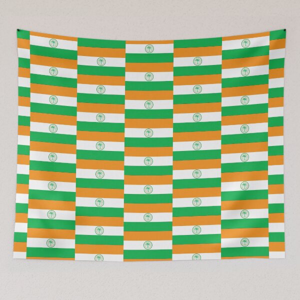 Item preview, Miami Florida City Flag  designed and sold by FiveRedBats.