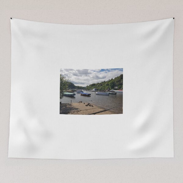 Item preview, Balmaha Boat Yard with Ducks Loch Lommond Scotland designed and sold by Scottish Photography .