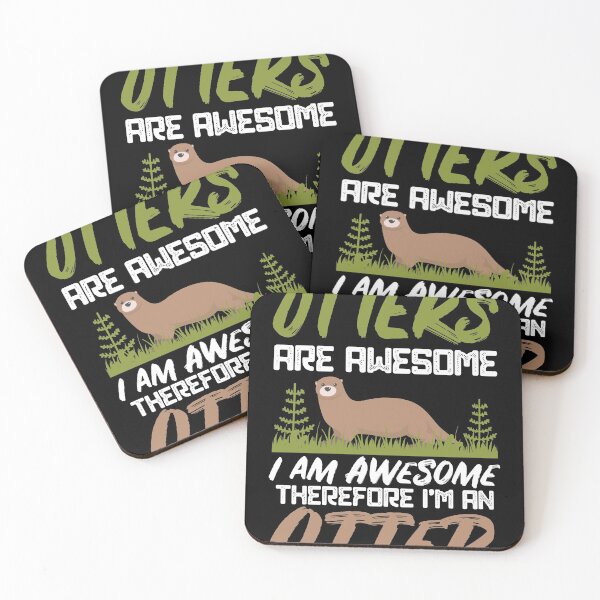 Item preview, Hilarious Otters Are Awesome Gift design 4 Otter Fans design product designed and sold by Lisbob.