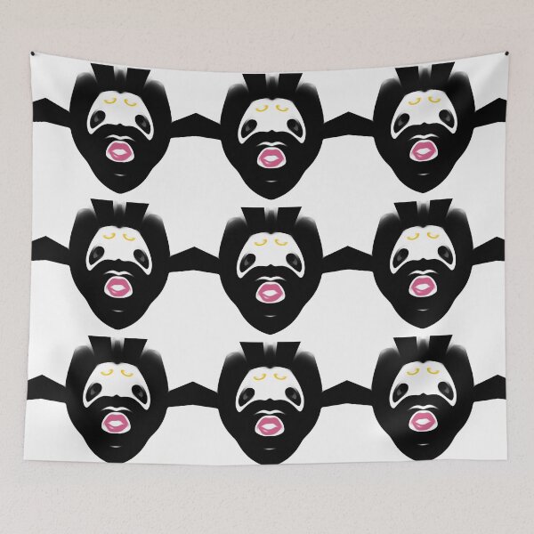 Item preview, Funny Face mask print designed and sold by 59SHOP24.