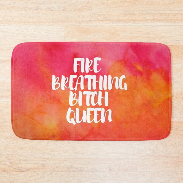Item preview, Fire Breathing Queen -Watercolor designed and sold by dorothyreads.