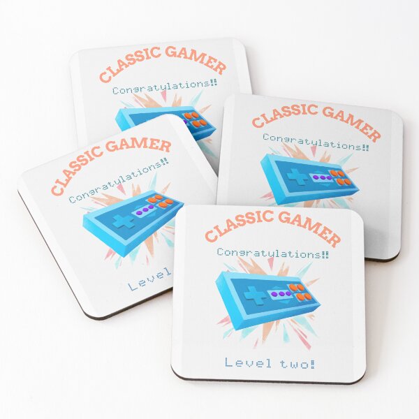 Item preview, Classic gamer, congratulations Level 2 designed and sold by Got-Ya-Bak.