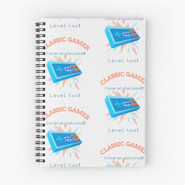 Item preview, Classic gamer, congratulations Level 2 designed and sold by Got-Ya-Bak.