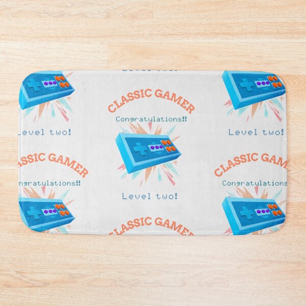 Item preview, Classic gamer, congratulations Level 2 designed and sold by Got-Ya-Bak.