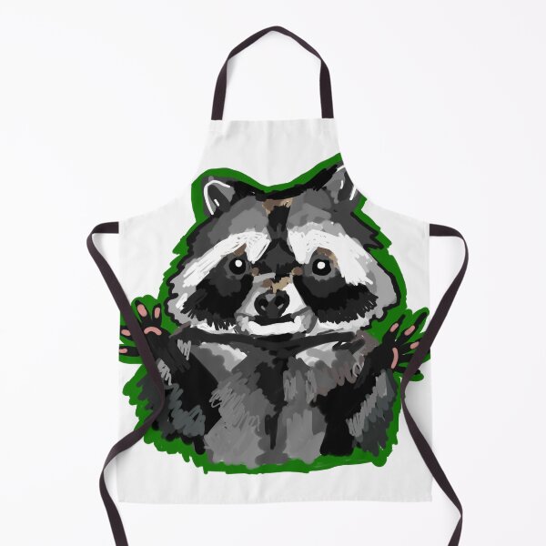 Item preview, Happy Raccoon making Jazz Hands designed and sold by KatharineArt.