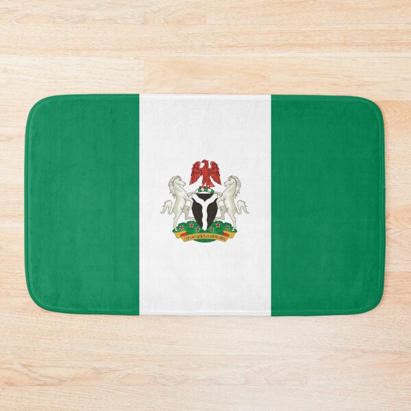 Item preview, Nigeria flag and Coat of arms designed and sold by P-I-R.