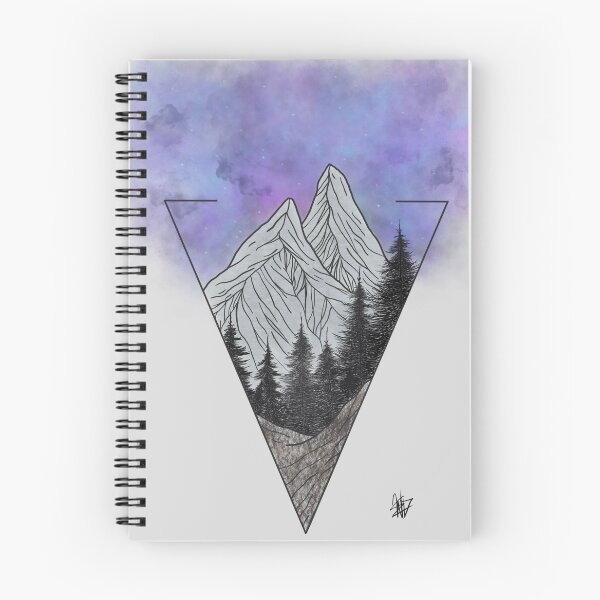 Item preview, Galactic Mountains designed and sold by WildElfDesigns.